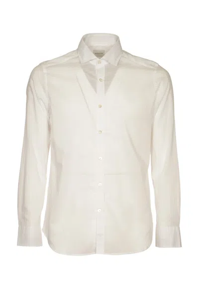 Shop Bagutta Shirts White