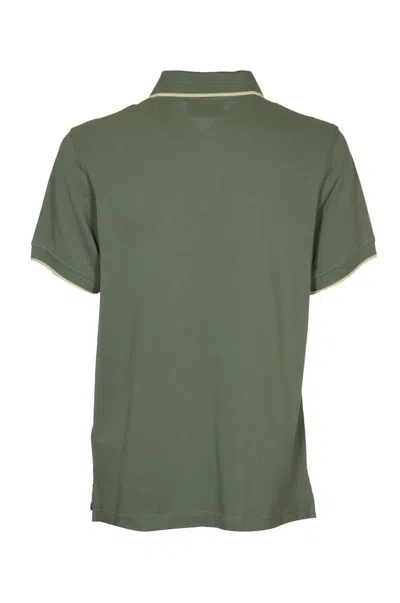 Shop Belstaff T-shirts And Polos In Mineral Green