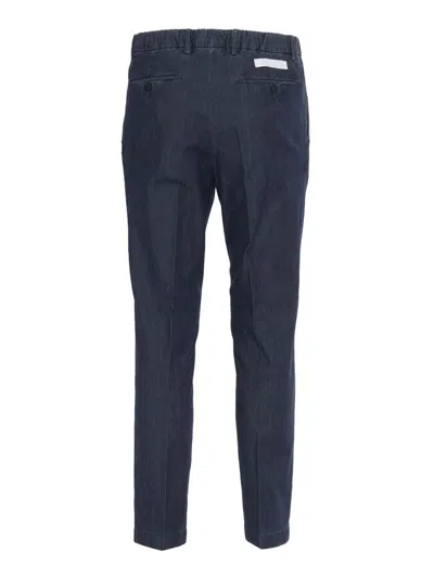 Briglia 1949 Elegant Denim Trousers In Blu