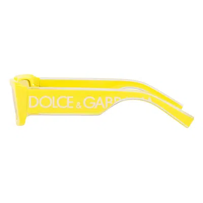 Shop Dolce & Gabbana Eyewear Sunglasses In Yellow
