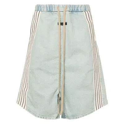 Shop Fear Of God Shorts In Blue