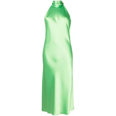 Shop Galvan Dresses In Green