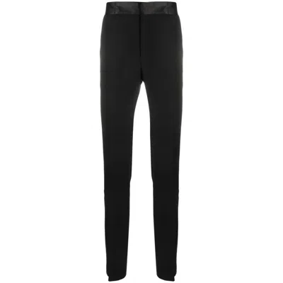 Shop Giorgio Armani Pants In Black