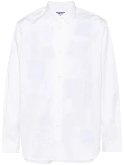 Shop Junya Watanabe Cotton Shirt In White
