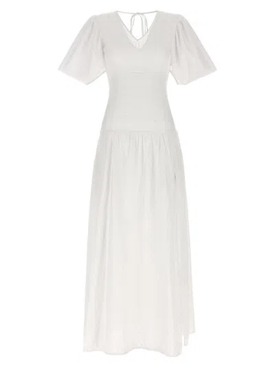 Le Twins White Rosellina Dress In White