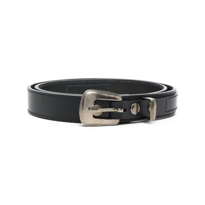 Shop Lemaire Belts In Black