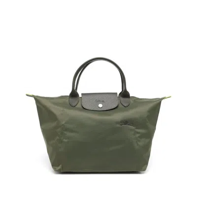 Shop Longchamp Bags In Green