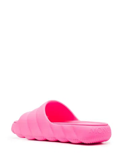 Shop Moncler Lilo Socks Shoes In Pink & Purple