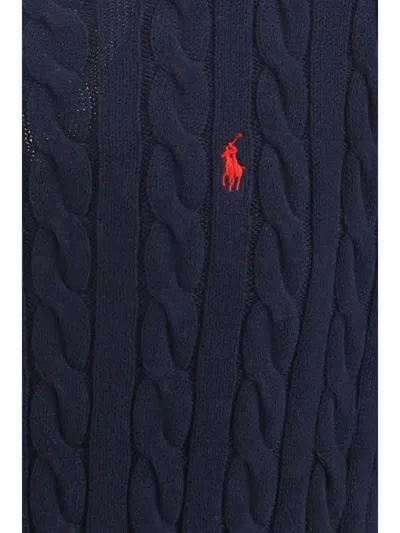 Shop Polo Ralph Lauren Knitwear In Hunter Navy
