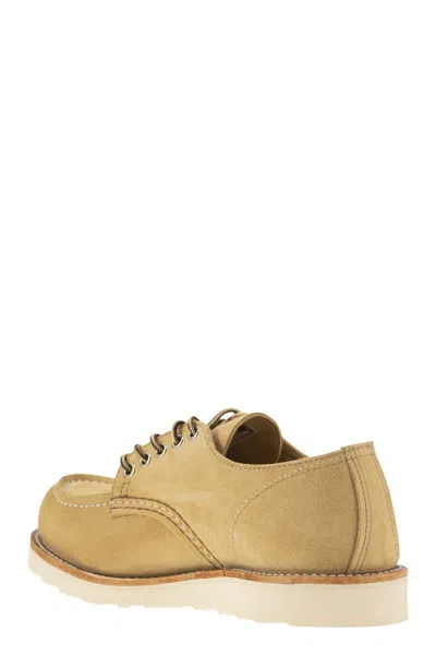 Shop Red Wing Shoes Shop Moc Hawthorne Abilene - Suede Derby In Honey