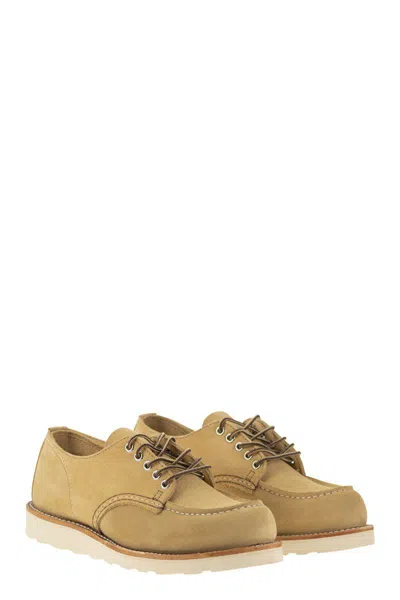 Red Wing Shoes Shop Moc Oxford Lace-up Shoes Beige In Honey