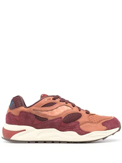Shop Saucony Grid Shadow 2 Shoes In Brown