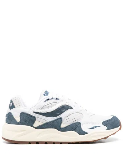 Shop Saucony Grid Shadow 2 Shoes In Blue