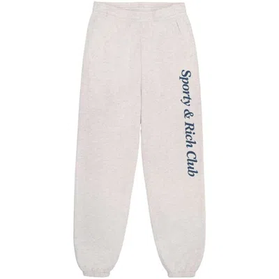 Shop Sporty And Rich Sporty & Rich Pants In Grey