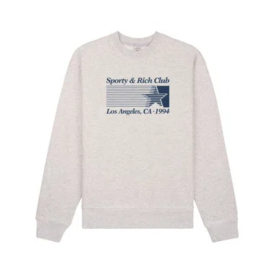 Shop Sporty And Rich Sporty & Rich Sweaters In Grey