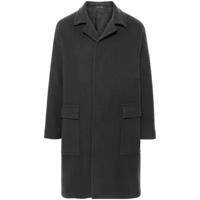 Shop Tagliatore Coats In Grey
