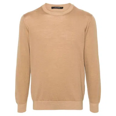 Shop Tagliatore Sweaters In Neutrals