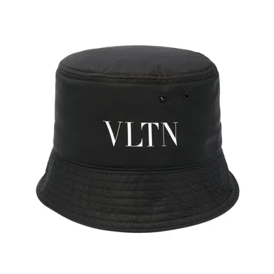 Shop Valentino Garavani Caps In Black