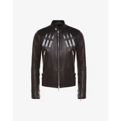 Shop Valentino Leather Jackets