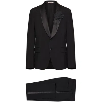 Shop Valentino Suits In Black