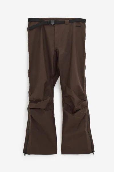 Gr10k Low Noise Straight Trousers In Brown