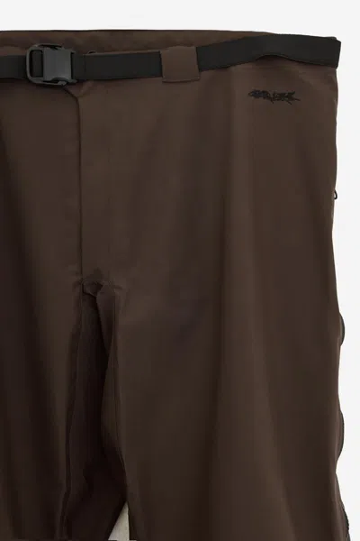 Gr10k Low Noise Straight Trousers In Brown