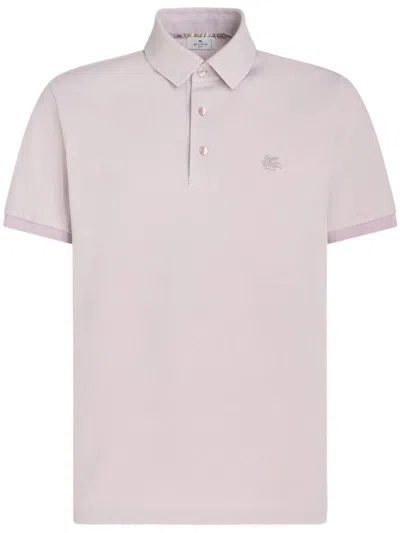 Shop Etro T-shirts And Polos In Pink