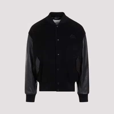 Shop Alexander Mcqueen Black Calf Leather Jacket
