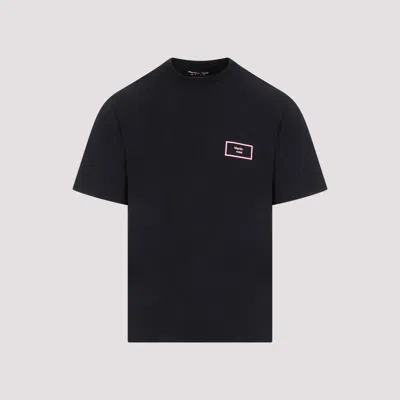 Shop Martine Rose Black Cotton Classic T-shirt In Multicolour