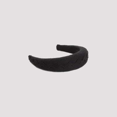 Shop Patou Black Cotton Headband