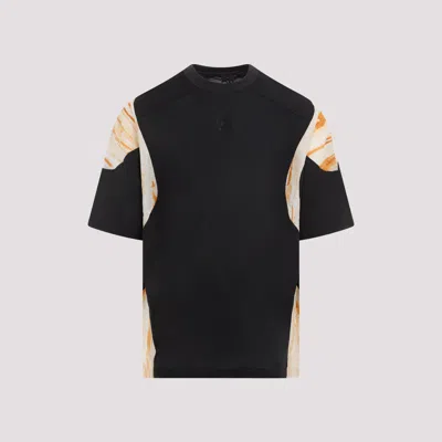 Shop Y-3 Black Cotton Rust Dye Short Sleeve T-shirt