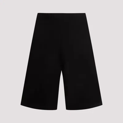 Shop Kenzo Black Cotton Varsity Shorts