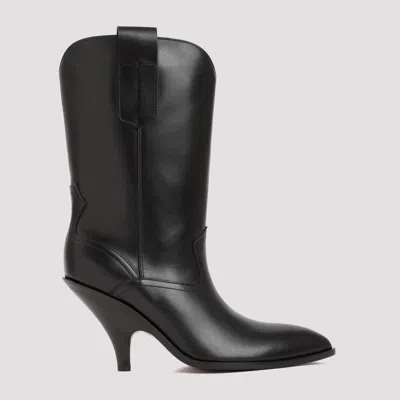 Shop Bally Black Lavyn Leather Boots
