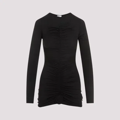 Shop La Reveche Black Lillibet Polyamide Mini Dress