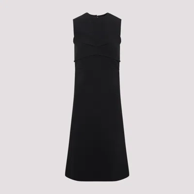 Shop Sportmax Black Mirto Polyester Dress