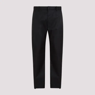 Shop Prada Black Nylon Pants