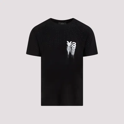 Shop Y-3 Black Running T-shirt