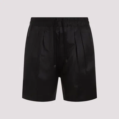 Shop Tom Ford Black Silk Shorts