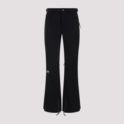 Shop Balenciaga Black Ski Polyamide Pants