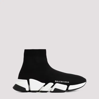 Shop Balenciaga Black Speed 2.0 Sneakers