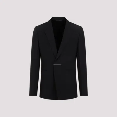 Shop Givenchy Black Virgin Wool Jacket