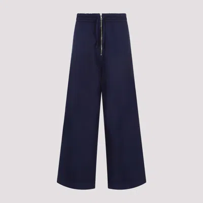 Shop Dries Van Noten Blue Primo Pants