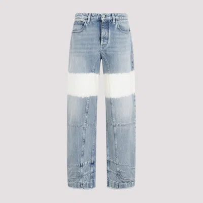 Shop Jil Sander Blue Sky Five Pockets Cotton Jeans