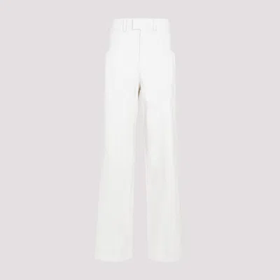 Shop Isabel Marant Ecru Cotton Glatiny Pants In White