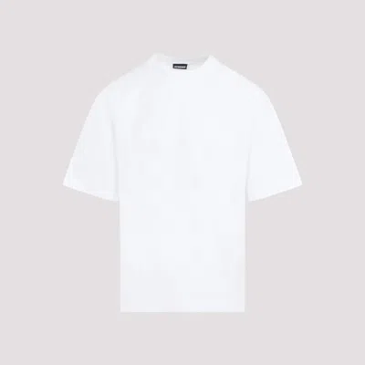Shop Jacquemus Le T-shirt Typo In Dark Green In White