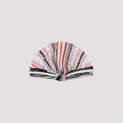 Shop Missoni Multicolor Turban In Multicolour