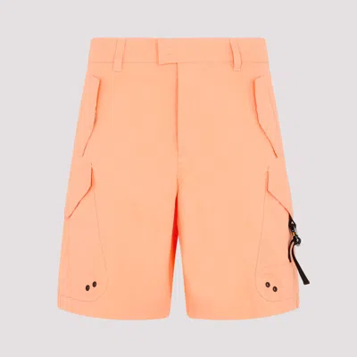 Shop Dior Orange Shorts In Yellow & Orange