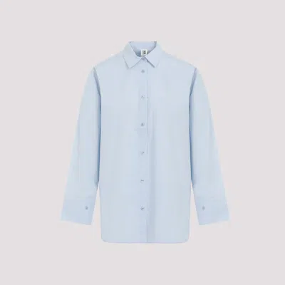 Shop By Malene Birger Periwinkle Blue Organic Cotton Derris Shirt