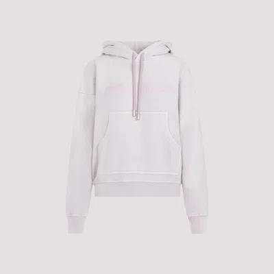 Shop Off-white Pink Laundry Cotton Over Hoodie In Pink & Purple