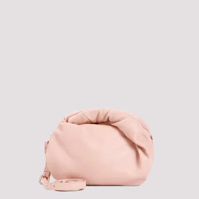 Shop Dries Van Noten Pink Nappa Leather Twist Bag In Pink & Purple